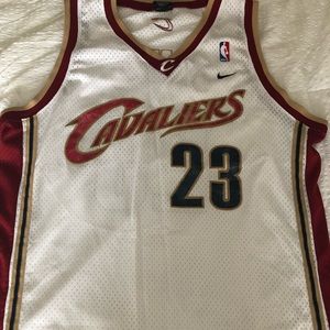 Lebron James White Nike Cavs Nike Jersey - XL+2